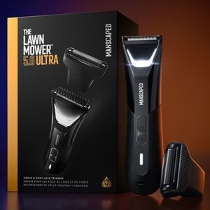 MANSCAPED® The Lawn Mower® 5.0 Ultra Groin & Body Hair Trimmer with Dual-blades